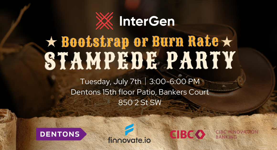 2026 InterGen Bootstrap or Burn Rate Stampede Party