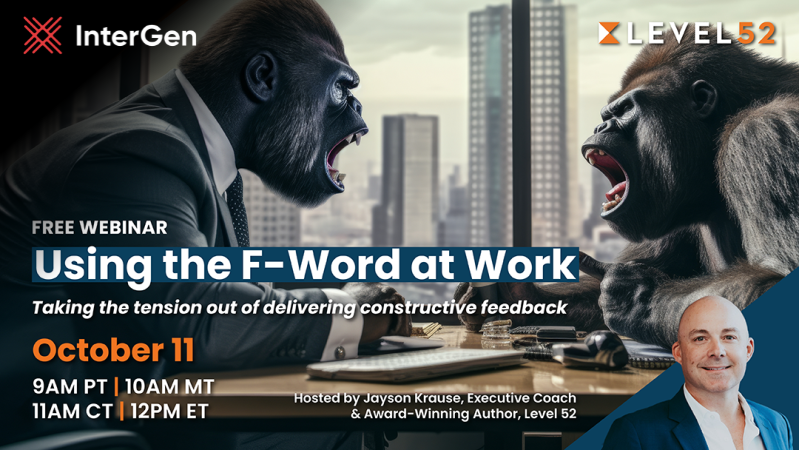 InterGen and Level 52 - Mastering the F-Word