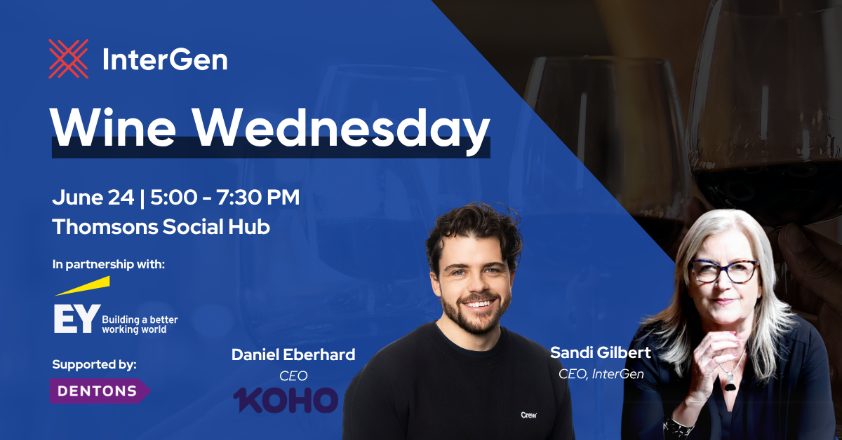 InterGen Wine Wednesday KOHO 