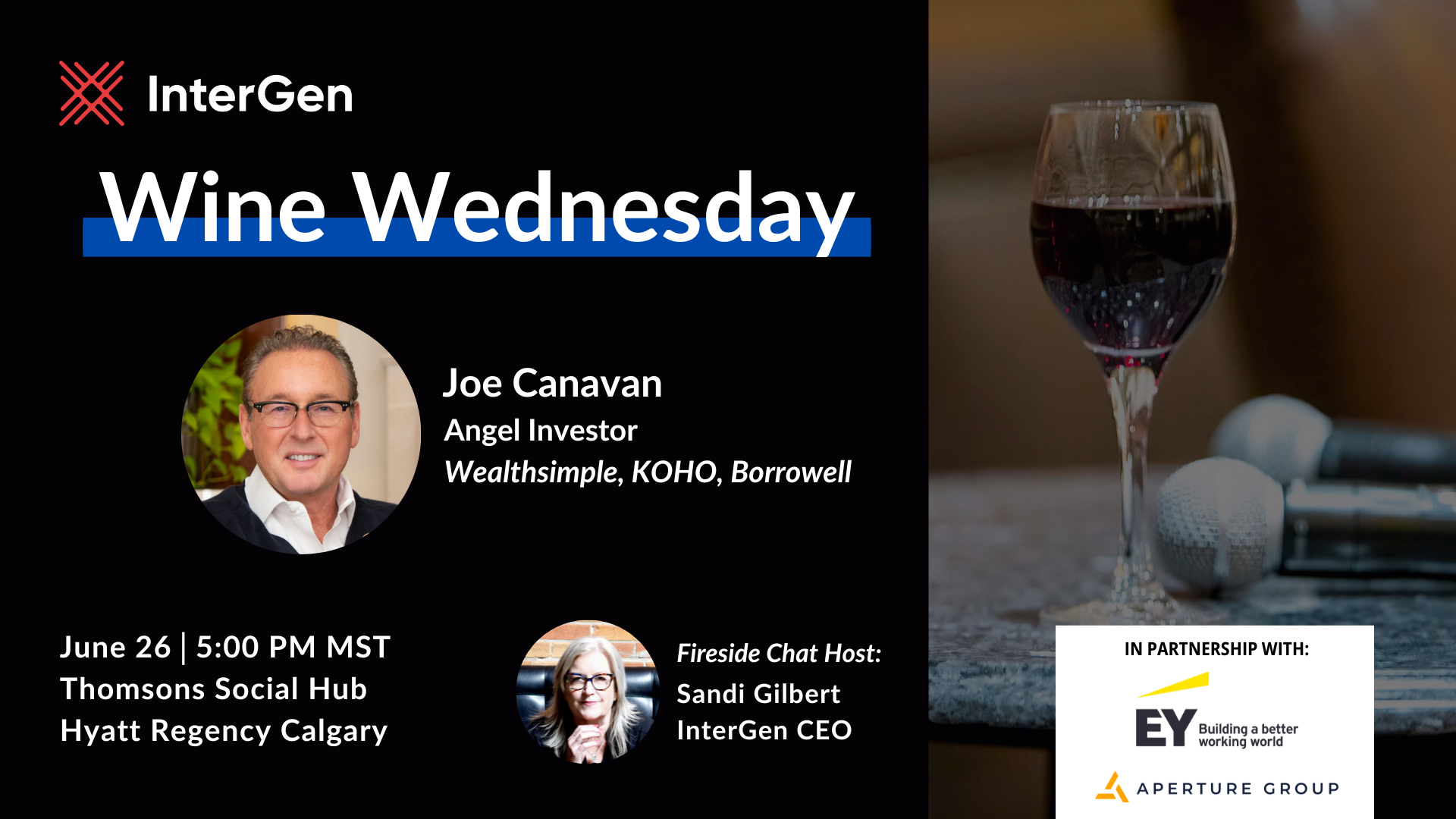 InterGen Wine Wednesday with Joe Canavan
